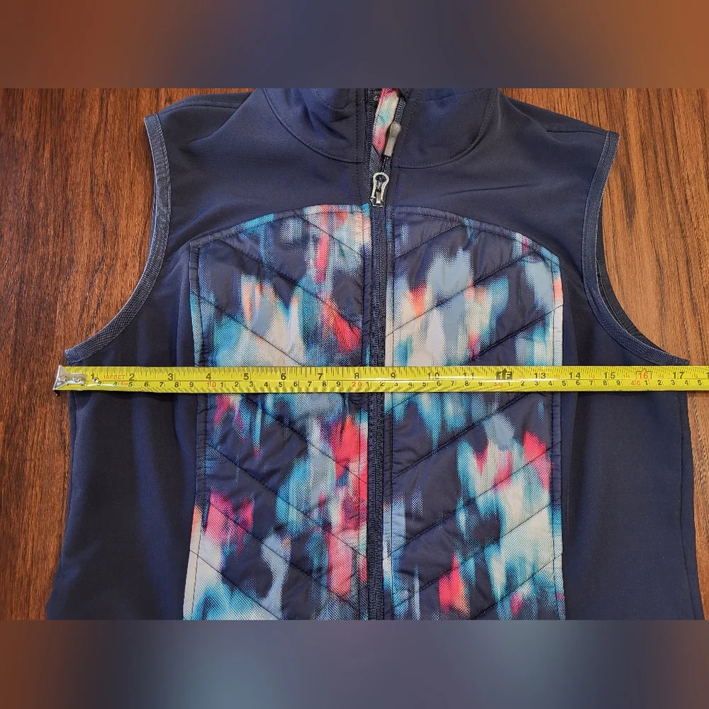 Eddie Bauer Women's Colorful Lightweight Insulated Full Zip Puff Vest Size Small